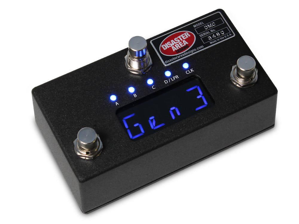 Disaster Area DMC-3XL Gen3 MIDI Controller for Guitar Pedals