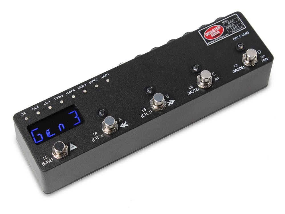 Disaster Area DPC-5 Gen3 Switching System for Guitar Pedals