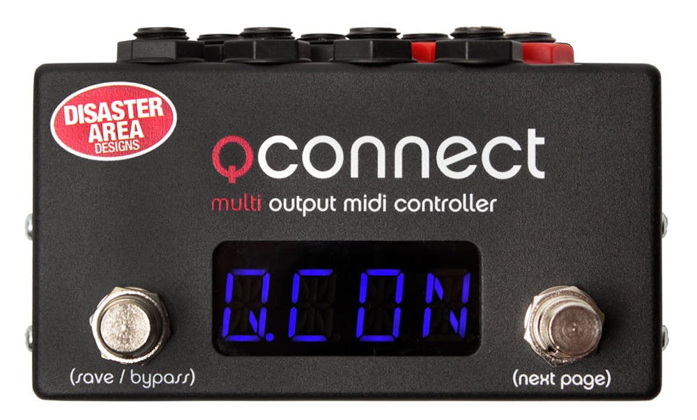 Disaster Area qCONNECT MIDI Interface & Controller for Guitar Pedals