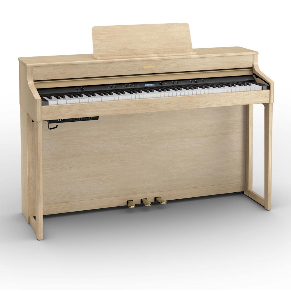 Roland HP702 Digital Piano in Light Oak
