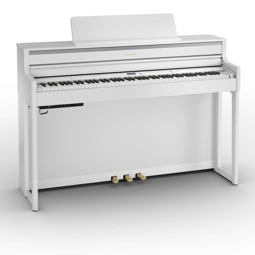 Roland HP704 Digital Piano in White