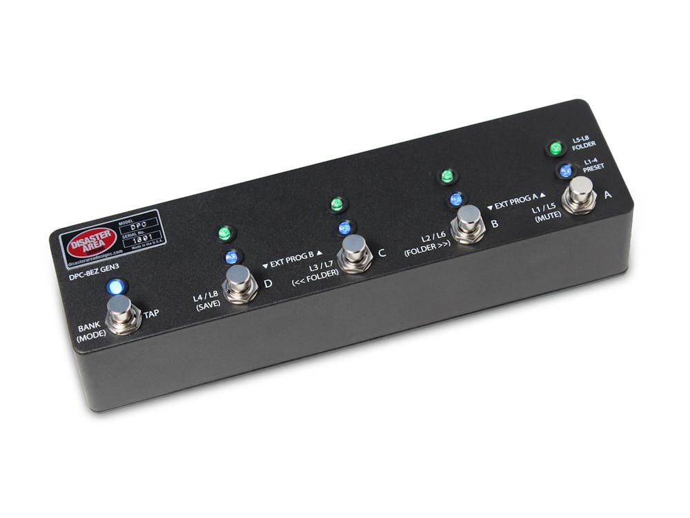 Disaster Area DPC-8EZ Gen3 Switching System for Guitar Pedals
