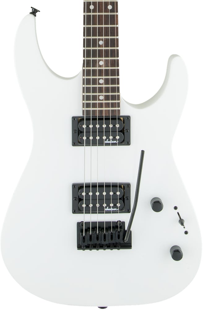 Jackson JS11 Dinky in White with Amaranth Fretboard