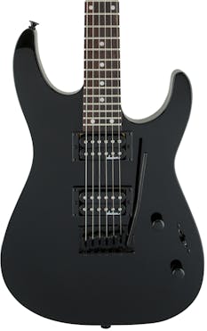 Jackson Guitar JS12 Dinky 24-Fret in Black with Amaranth Fretboard