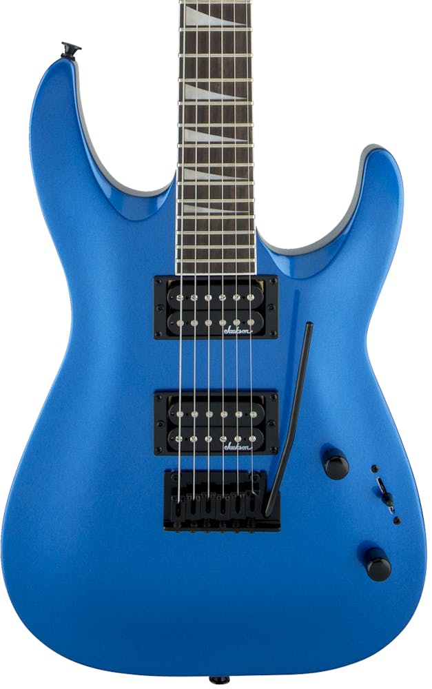 Jackson Guitar JS22 Dinky in Metallic Blue with Amaranth Fretboard