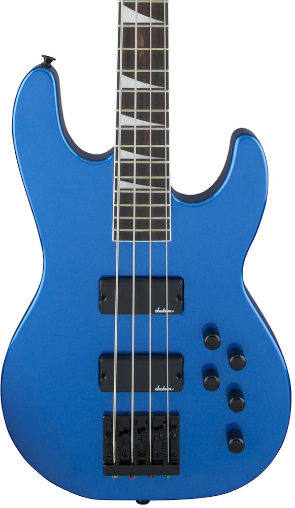 Jackson JS3 Conert Bass in Metallic Blue with Amaranth Fretboard