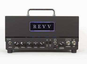 Revv D20 20w Lunchbox Tube Amp with built in Two notes Torpedo Reactive Load and Cab Simulation