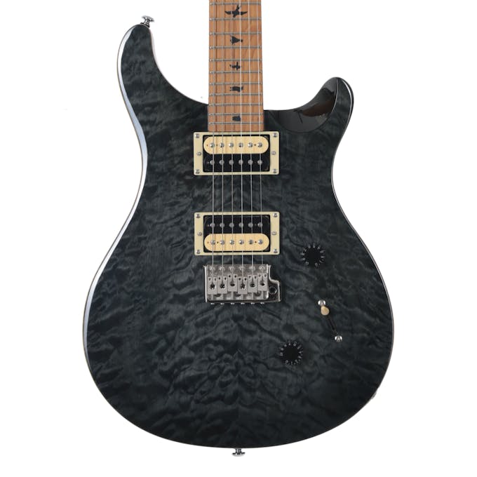 Prs Se Custom 24 Ltd Edition In Grey Black With Roasted Maple Neck Andertons Music Co