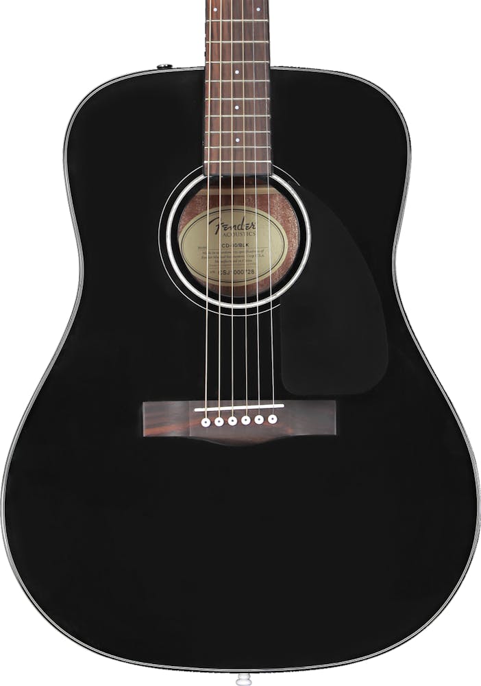 Fender CD-60 V3 Dreadnought Acoustic in Black