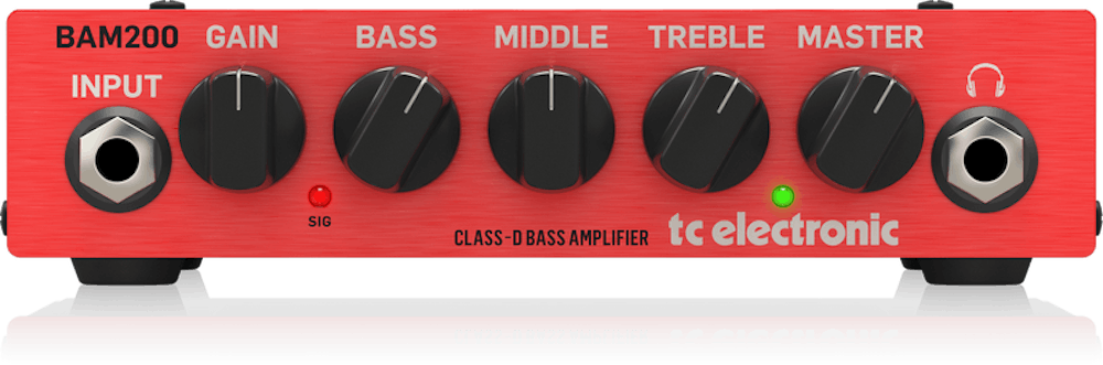 TC Electronic BAM200 Ultra-Compact 200 Watt Bass Head