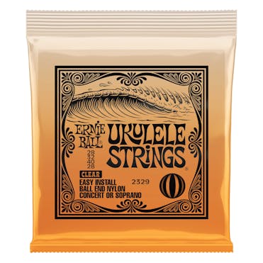 Ernie Ball Concert/Soprano Clear Ukulele Strings