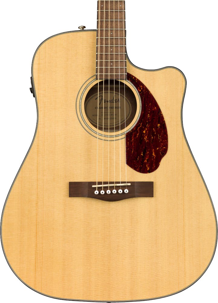 Fender CD-140SCE Dreadnought Electro Acoustic Guitar in Natural