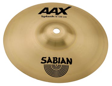 Sabian AAX 8" Splash Cymbal Brilliant Finish