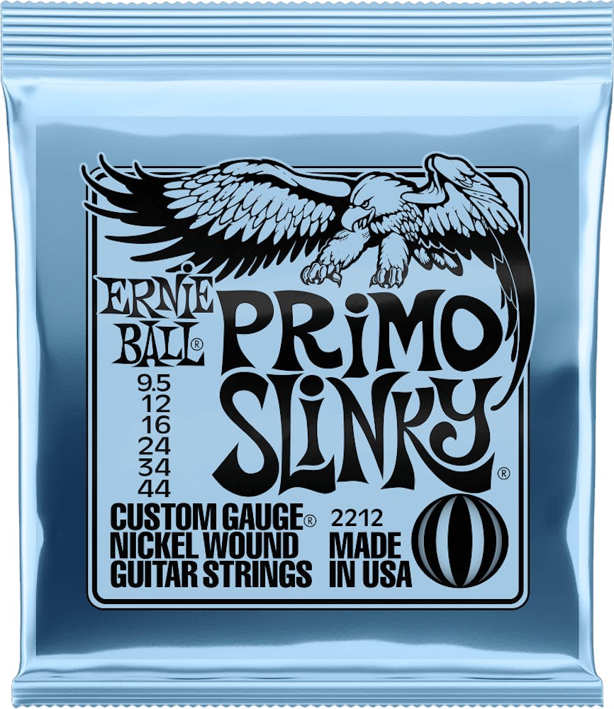 Ernie Ball Primo Slinky Electric Guitar Strings 9.5 - 44 gauge