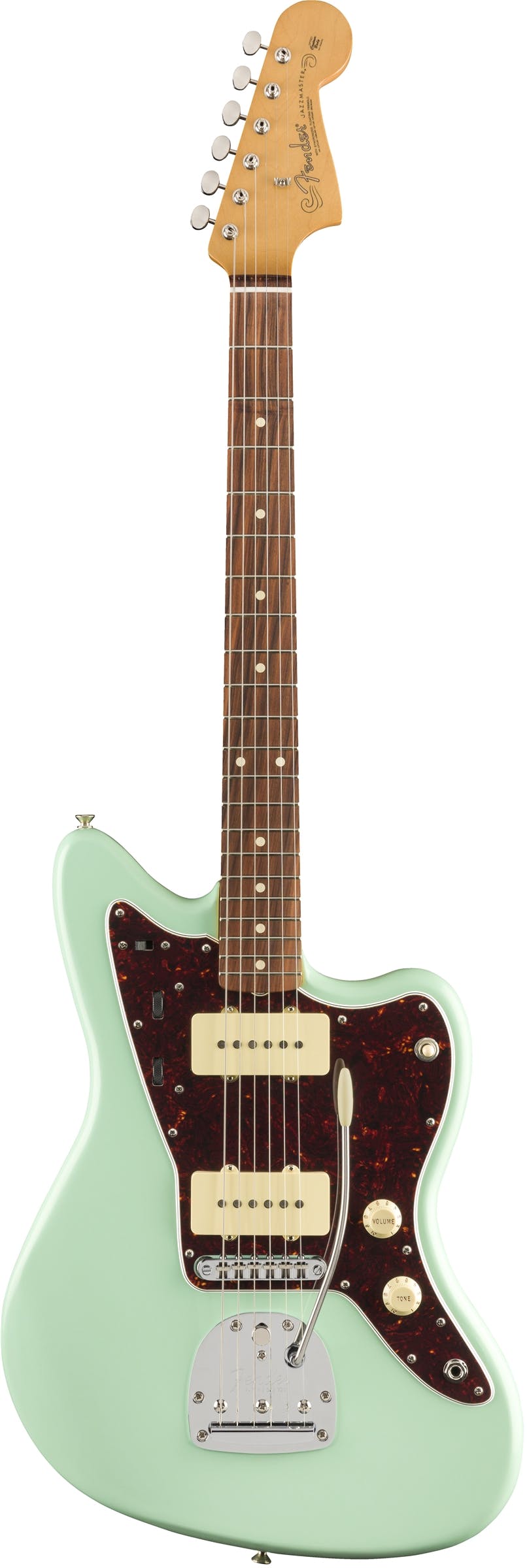 Fender Vintera '60s Jazzmaster Modified in Surf Green - Andertons 