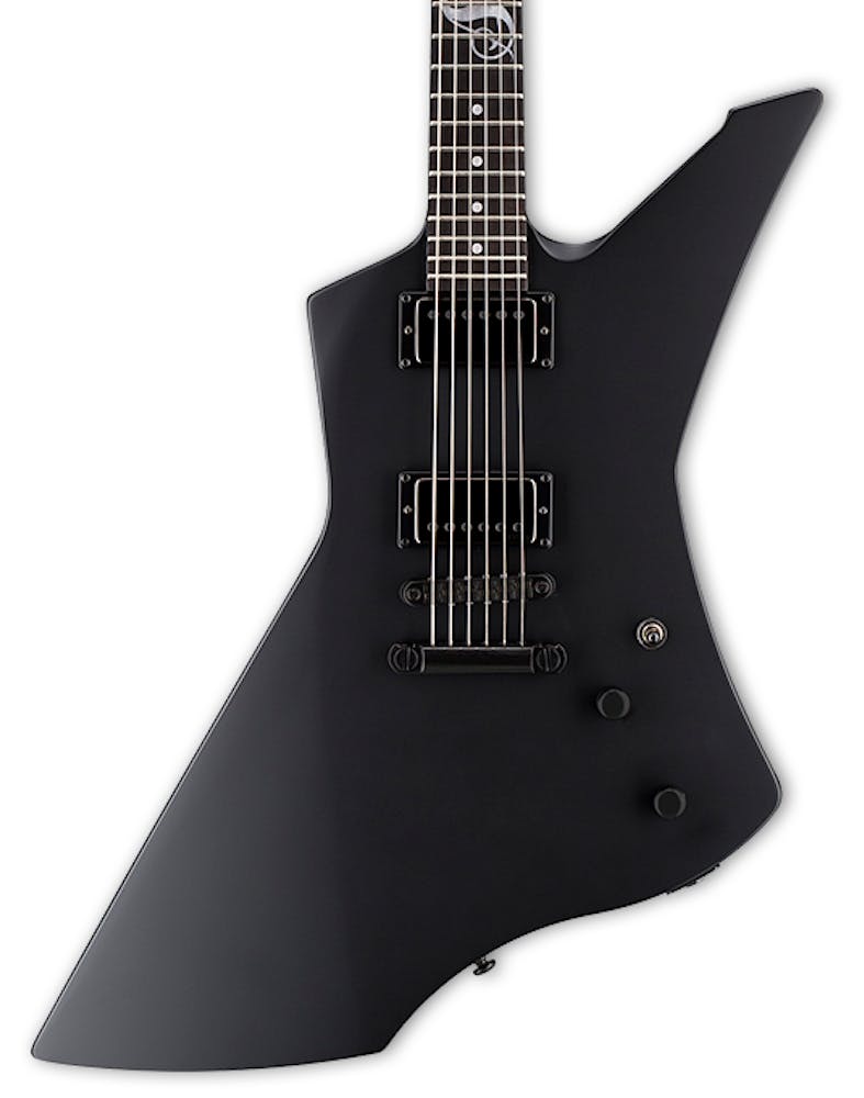 ESP LTD Snakebyte James Hetfield Signature Guitar in Black Satin