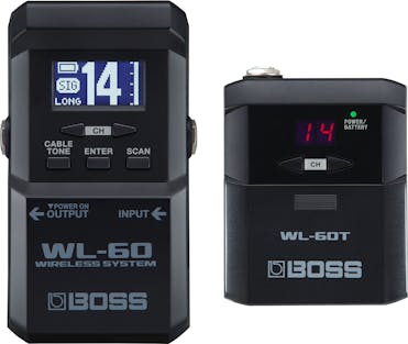 BOSS WL-60 Wireless Visual Guitar System