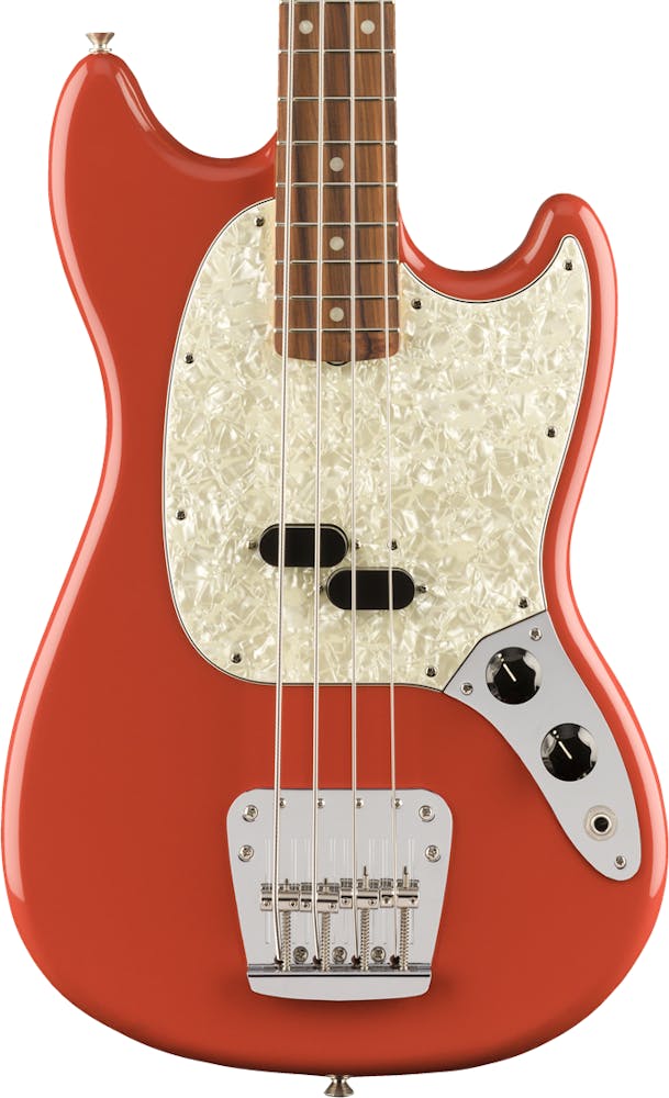 Fender Vintera '60s Mustang Bass in Fiesta Red