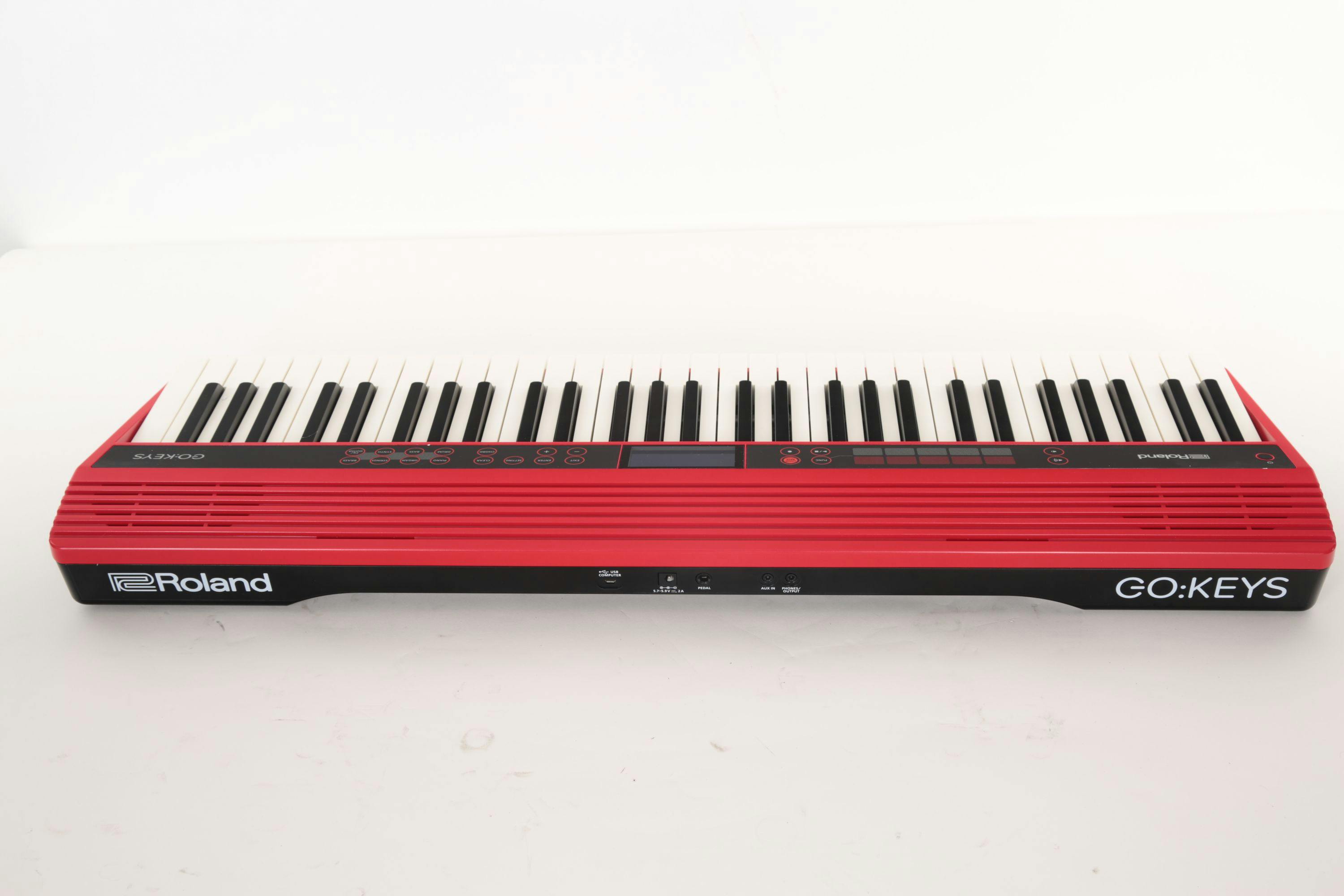 B Stock Roland Go Keys 61 Key Digital Keyboard Red Andertons Music Co