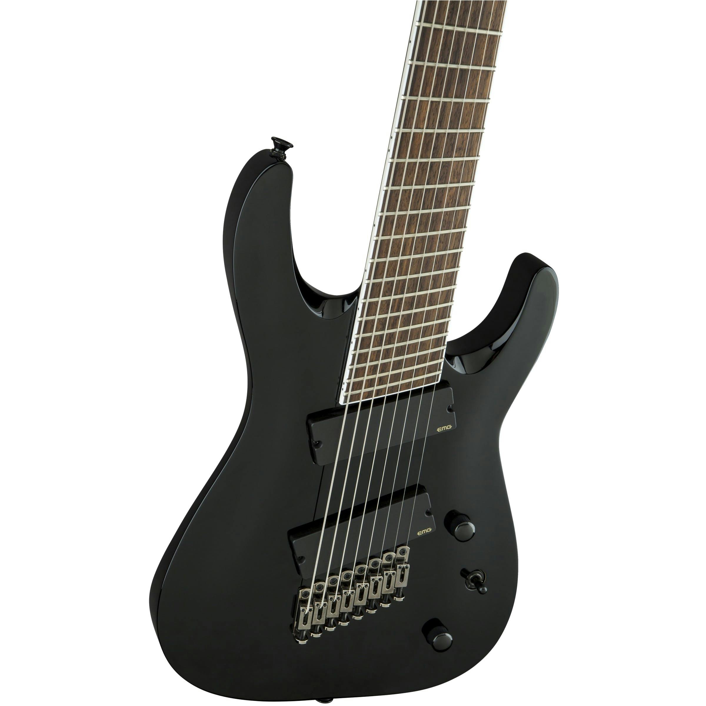Jackson X Series Soloist Archtop SLAT8 FF 8 String Gloss Black with Indian  Laurel Fingerboard - Andertons Music Co.