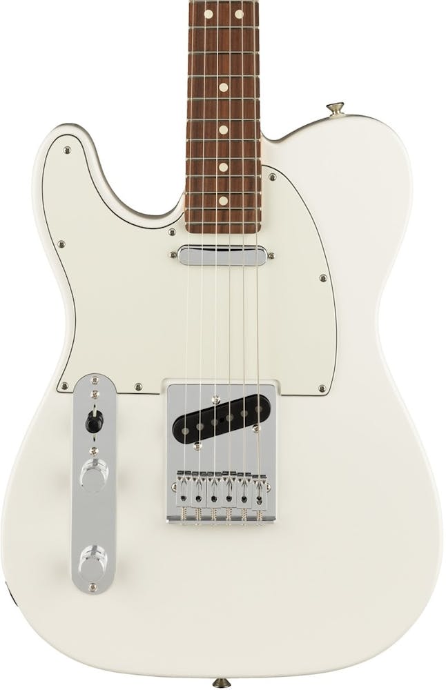 Fender Player Telecaster Left Handed with Pau Ferro Fretboard in Polar White