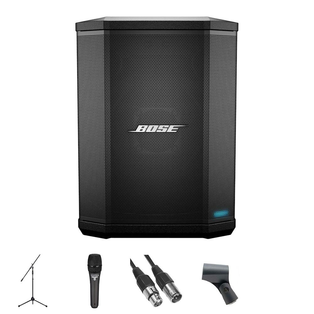 Bose S1 Pro PA and TourTech Microphone Bundle