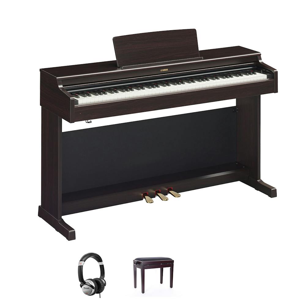Yamaha YDP164 Digital Piano in Rosewood with Stool and Headphones