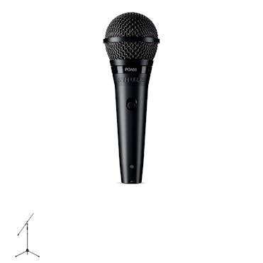 Shure PGA58 Vocal Microphone XLR to Jack cable Bundle