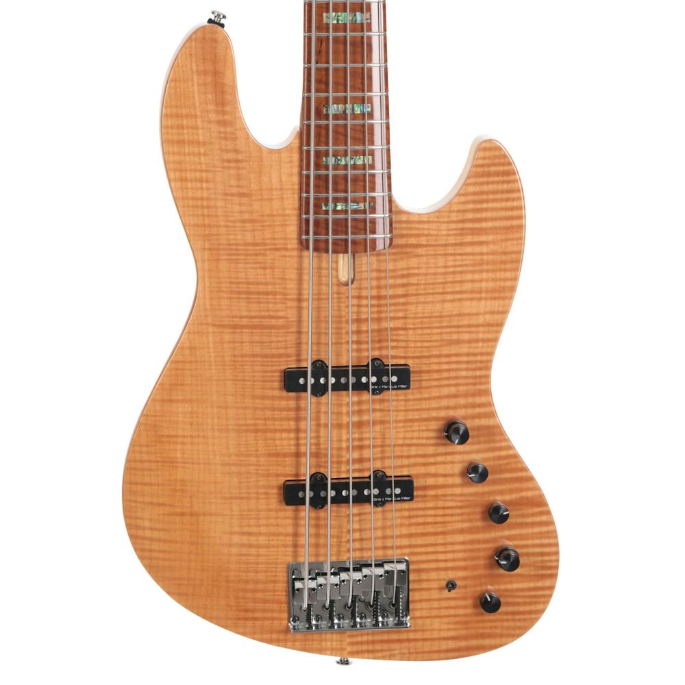Sire Version 2 Marcus Miller V10 Swamp Ash 5 String Bass in Natural