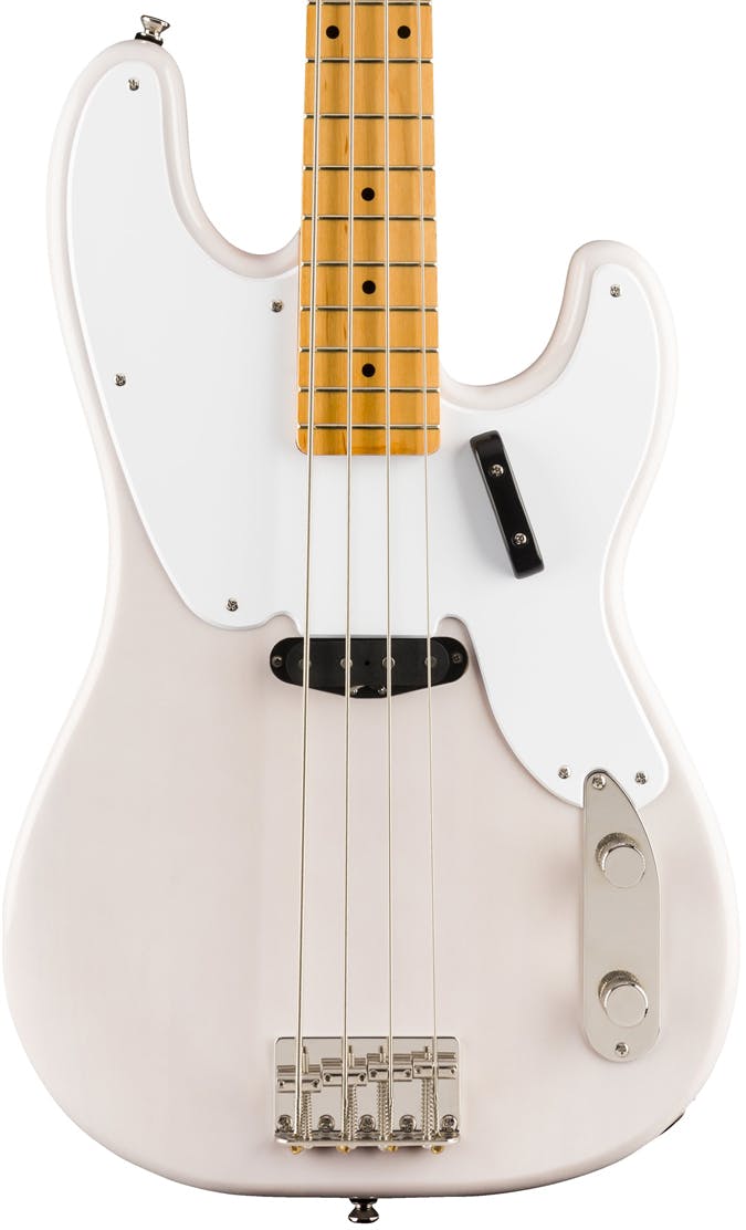 Squier Classic Vibe 50s Precision Bass in White Blonde - Andertons 