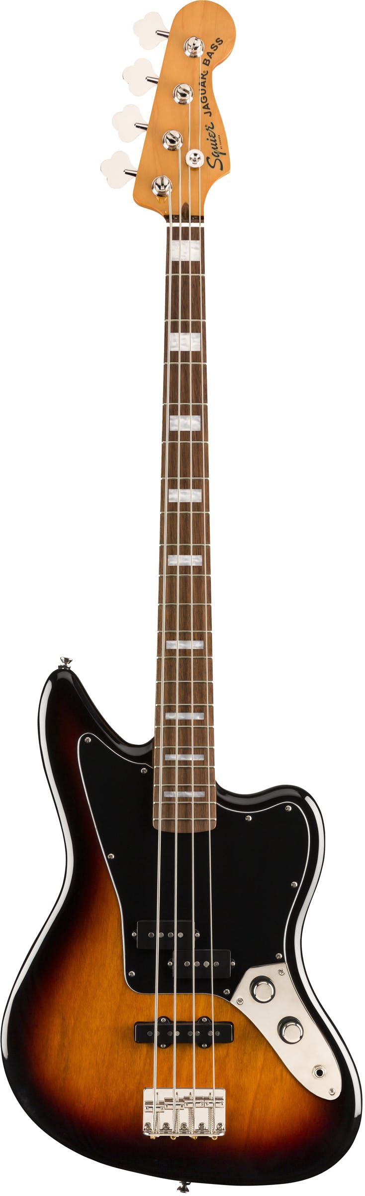 Squier Classic Vibe Jaguar Bass in 3 Tone Sunburst - Andertons