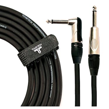 Tourtech 20ft/6m Straight To Angled Instrument Cable