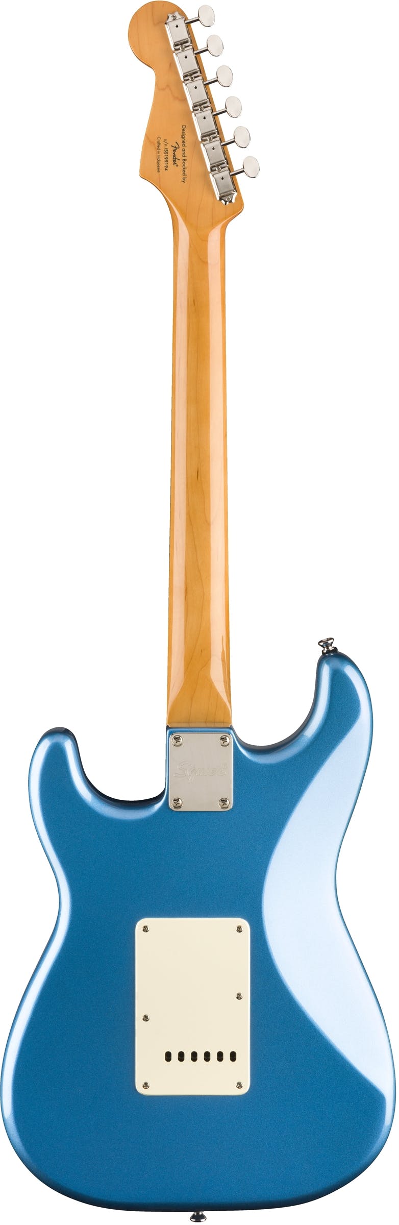 Squier Classic Vibe 60s Strat in Lake Placid Blue - Andertons Music Co.