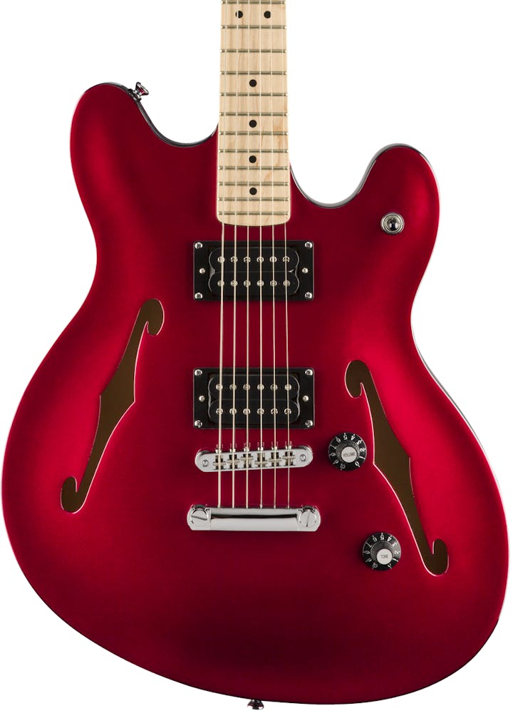Squier Affinity Starcaster in Candy Apple Red