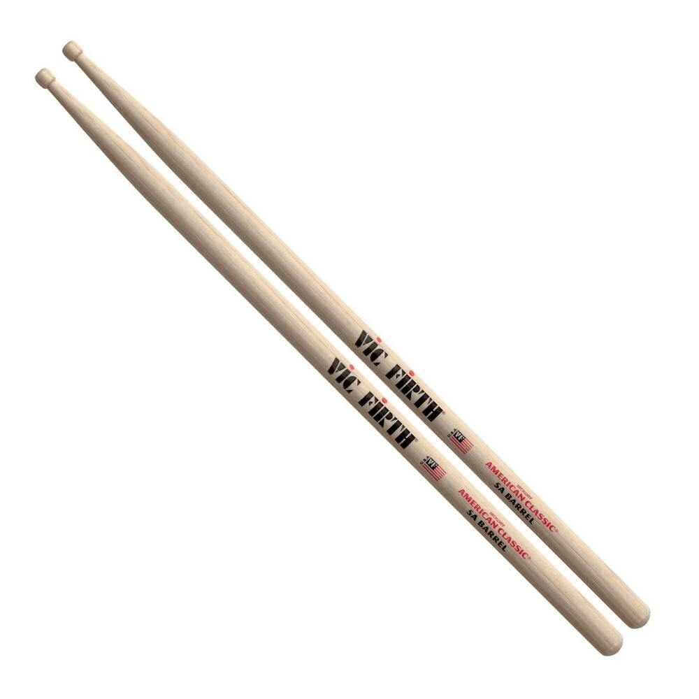 Vic Firth American Classic 5A Drumsticks with Barrel Tip