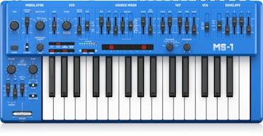 Behringer MS-1 MK1 Analogue Synthesizer in Blue