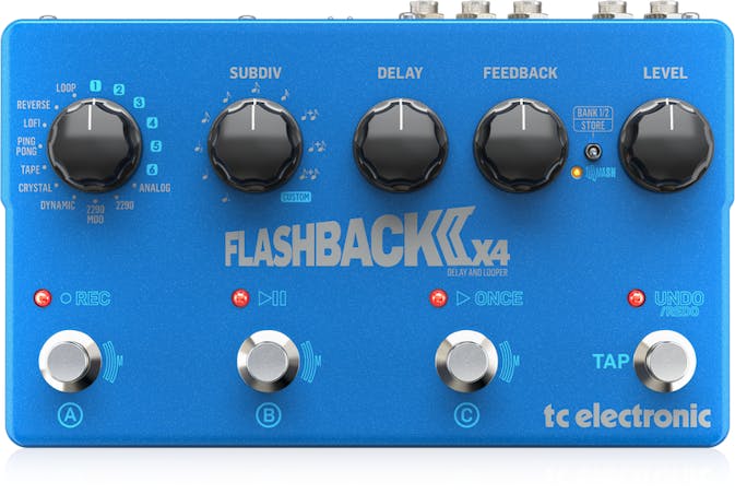 TC Electronic Flashback 2 X4 Delay and Looper Pedal - Andertons 
