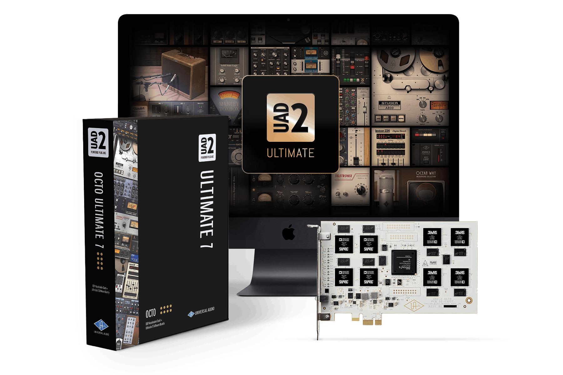 Universal Audio UAD-2 Satellite PCIe Card DSP Accelerator OCTO