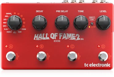 B Stock : TC Electronic Hall of Fame 2 X4 Reverb Pedal