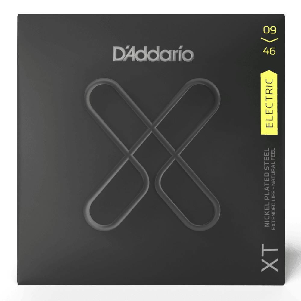 D'Addario XT Nickel Plated Steel Super Light Top Regular Bottom 09-46 Electric Guitar Strings