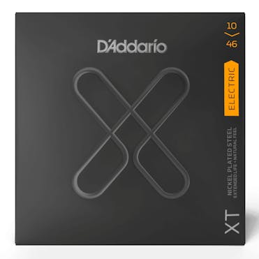 D'Addario XT Nickel Plated Steel Regular Light 10-46 Electric Guitar Strings