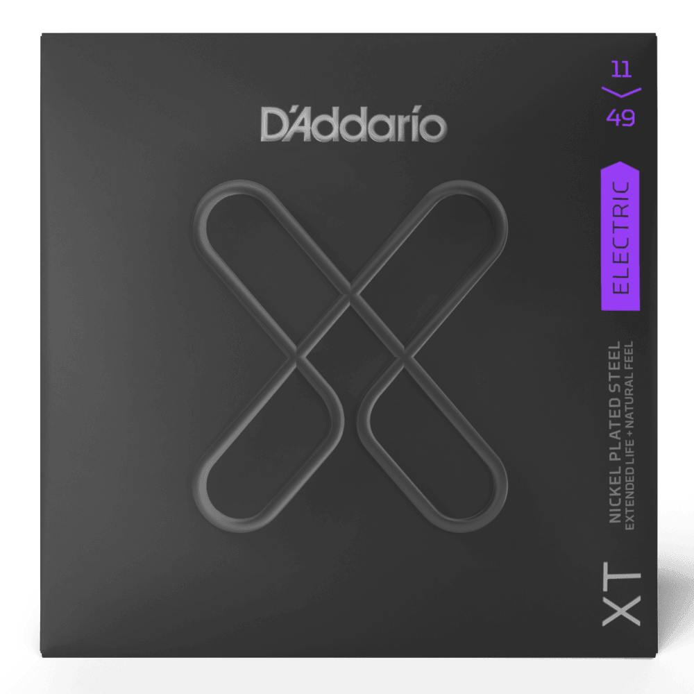 D'Addario XT Nickel Plated Steel Medium 11-49 Electric Guitar Strings