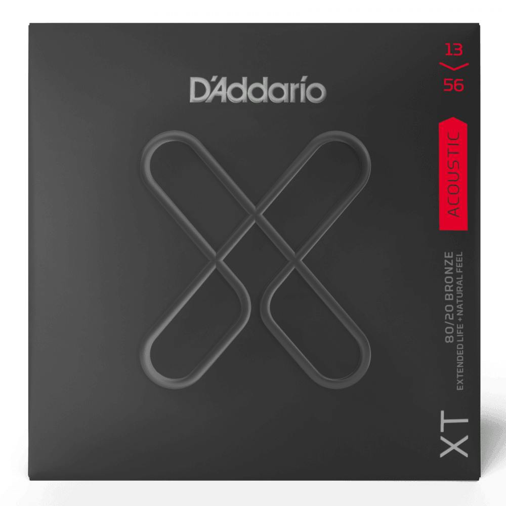 D'Addario XT 80-20 Bronze Medium 13-56 Acoustic Guitar Strings
