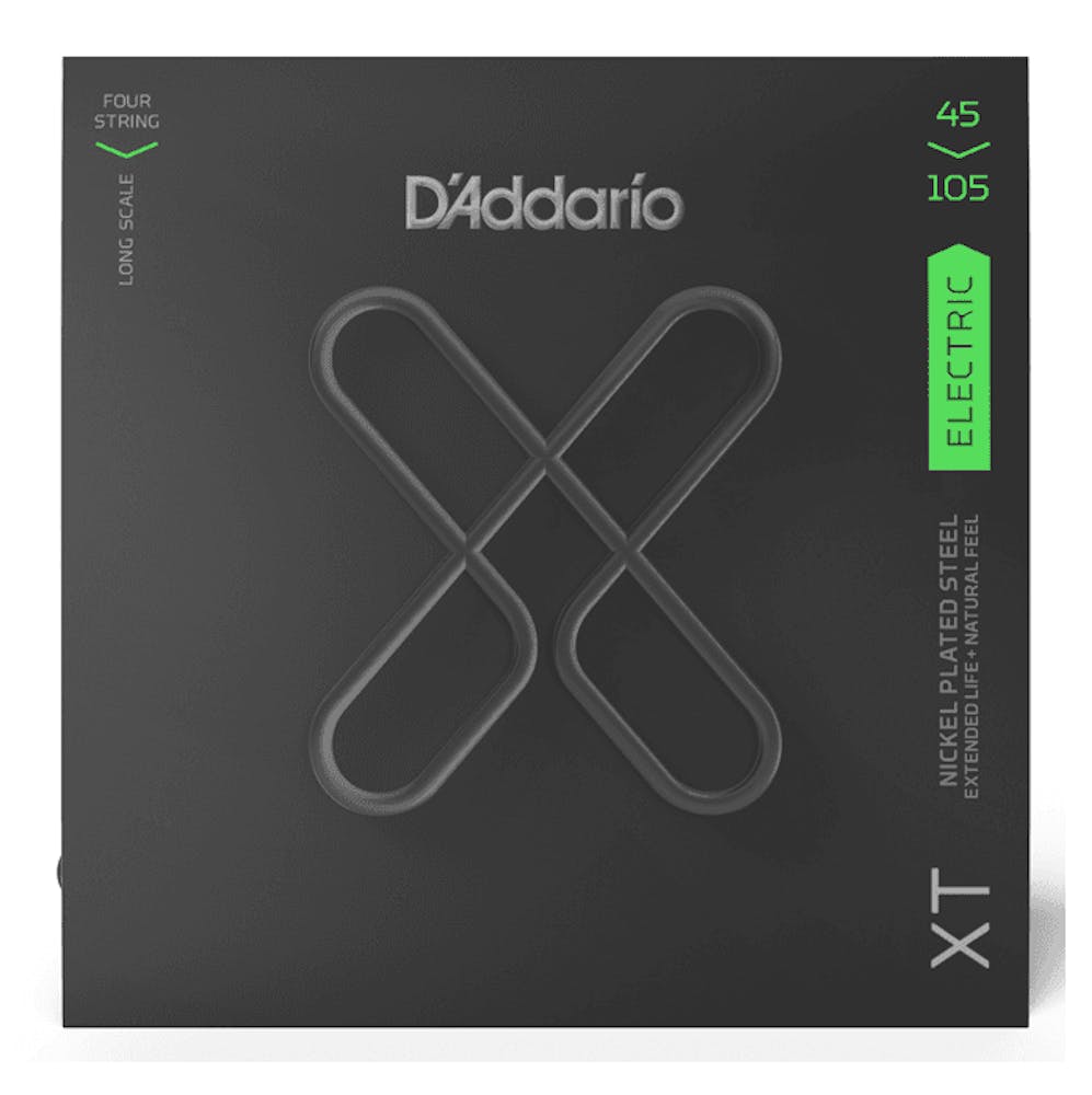 D'Addario XT Nickel Plated Steel Light Top Medium Bottom 45-105 Bass Strings