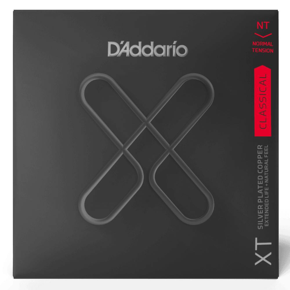 D'Addario XT Silver Plated Copper Normal Tension Classical Strings