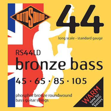 Rotosound Bronze Acoustic Bass 44 4-String Bass Set (45, 65, 85, 105)