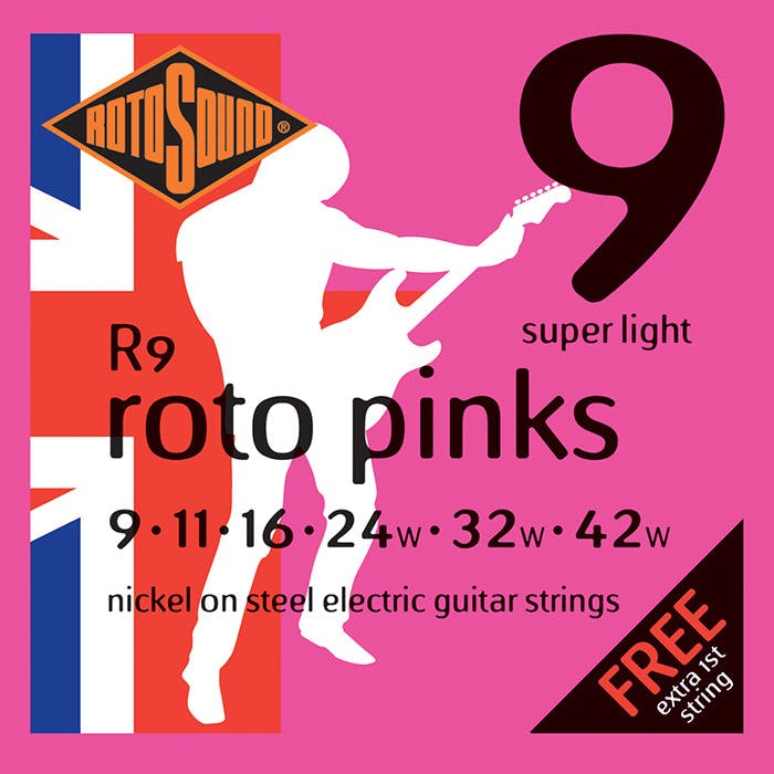 Roto Pink Strings Andertons Music Co