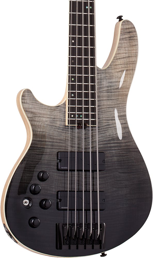 Schecter SLS Elite-5 Bass in Black Fade Burst Left Handed