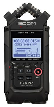 Zoom H4N PRO Stereo Handy Recorder in Black