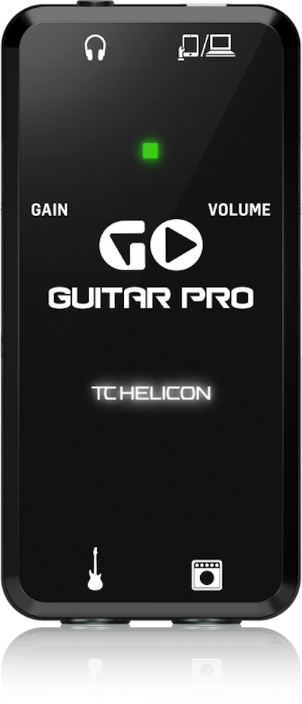 TC Helicon GO GUITAR PRO High-Definition Guitar Interface for Mobile Devices